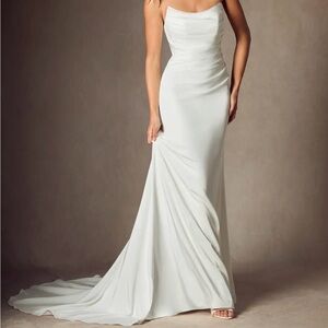 Azazie Elyse wedding dress size 8